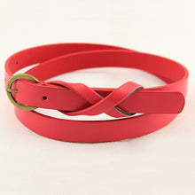 Load image into Gallery viewer, 2019 luxury fashion  korean Round buckle belt women casual belt ladies jeans with fashion dress belt belts for women  pants