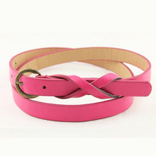 Load image into Gallery viewer, 2019 luxury fashion  korean Round buckle belt women casual belt ladies jeans with fashion dress belt belts for women  pants